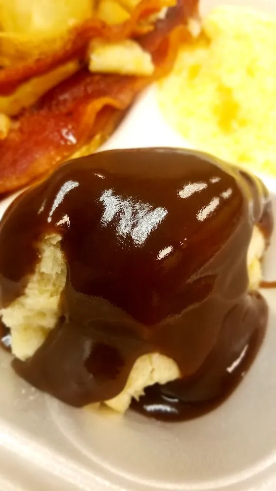 Biscuit and Chocolate Gravy